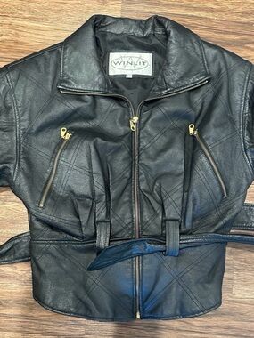 Winlet leather jacket